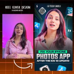 instagram reel cover and thumbnail design... Instagram Reel Thumbnail Design, Reels Thumbnail Design, Instagram Thumbnail Design, Banner Reference