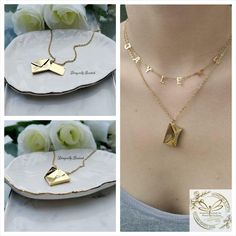 Gold Locket, Engravable Envelope Necklace, 3D Love Letter Necklace for Women, 14k Gold Over Stainless Steel, High Quality Necklace for just $23.90 #LoveLetterNecklace #GiftForLadies #GiftForDaughter #GiftForGirls #EnvelopeNecklace #14kGoldJewelry #GiftForWomen #LocketNecklace #PuertoRicoJewelry #14kGold Envelope Necklace, Gold Locket, Letter Necklace, Online Jewelry Store, Locket Necklace, Love Letters, Locket, Jewelry Stores, Womens Necklaces