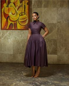 Work Ankara Outfit, Chic Sunday Outfit, Classy Church Dresses, Ankara Work Dresses, Dress For Church Classy Simple, African Dresses For Women Church Ankara, African Church Dresses, Sunday Outfits Church, Classy Church Outfits For Women