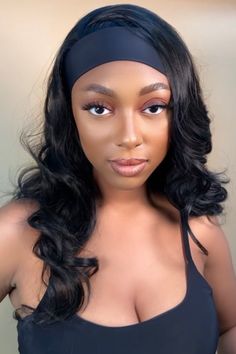 Laying Edges, Curly Black Wig, Headband Collection, Black Curly Wig, Wig Ideas, Ladies Hair, Headband Wig, Afro Wigs, Frontal Hairstyles