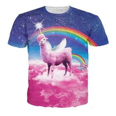 Rainbow Llamacorn T-Shirt available in T-shirt, hoodie, tank top, longsleeve, multi color and size S M L XL XXL 3XL 4XL 5XL. Shipping from the US. Easy 30 day return policy - Shop now! 6.1-ounce, 100% cotton .Double-needle neck, sleeves and hem; Roomy Unisex Fit. Ash is 99% cotton, 1% poly; Sport Grey is 90% cotton, 10% poly; Dark Heather is 50% cotton, 50% polyester .Decoration type: Digital Print. Made by Gildan Llama Shirt, Green Watercolor, Personalized T Shirts, Llama, Fashion Games, Kids Hoodie, Custom Tshirts, Cotton Shirt, Tshirt Print