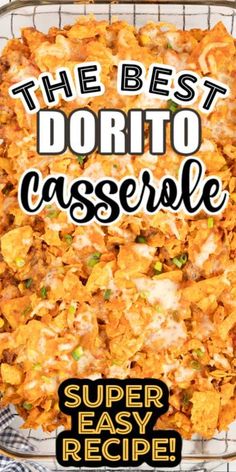 the best dorito casserole recipe ever