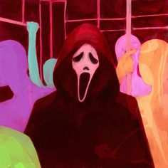 #ghostface Slashers Fanart Ghostface, Ghost Face Art Scream, Ghostface Scream Fanart, Ghostface Fanart Spicy, Hot Ghostface Fanart, Horror Movie Fanart, Scream Fan Art, Female Ghostface, Scream Fanart