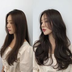 Asian Hair Perm, Long Hair Perm, Hair Curling Tips, Hair Inspiration Long, Hairstyles For Layered Hair, Hair Icon