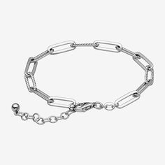 Features: Adjustable Chain, Quick ShipCircumference: 8 InchJewelry Closure: Lobster ClaspLink Construction: SolidShape: Rectangle, PaperclipMetal Color: WhiteChain Length: 6 3/4 InchChain Width: 4.5 MillimetersExtender Length: 1 InchChain Construction: PaperclipCare: Wipe CleanBracelet Type: Link BraceletsMetal: Sterling SilverCountry of Origin: Imported Bracelets Adjustable, Paper Clip, Link Bracelets, 4 Inch, Bracelet, Sterling Silver, Chain, Silver, Color