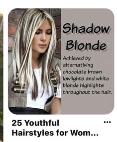 Shadow Blonde, Cool Blonde Highlights, Youthful Hairstyles, Champagne Hair, Hair Highlights And Lowlights, Gorgeous Gray Hair, Hairstyles For Women Over 60, Beach Hairstyles For Long Hair, Blending Gray Hair