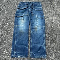 Vintage Y2k True Religion Cargo Faded Denim Blue Jeans Pants. Need A Wash They Smell Like Storage. Please Check Measurements Before Purchasing. Measure 33x31 And A 9.75 Leg Opening. I Do My Best To Show Any Flaws In Pictures. Quick Shipping! Bundles Encouraged! @Ants_haul On Instagram. Brand Aesthetic, Denim Blue Jeans, Faded Denim, Cargo Pocket, Khaki Chinos, Chinos Pants, Denim Blue, True Religion, Ants