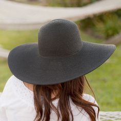 Whether you are going to the horse races or a day at the beach, add this black floppy hat to make an ordinary outfit, extraordinary! These are perfect for spring and summer! New improved style! Measures: 22" around the head. Monogram Shown: Single Classic Font, Hot Pink Thread. Black Bucket Sun Hat For Beach Season, Black Summer Hat With Upf 50+, Black Straw Hat With Uv Protection And Curved Brim, Black Curved Brim Summer Sun Hat, Black Bucket Hat For Beach Season, Black Curved Brim Hat With Uv Protection, Black Hat With Uv Protection And Curved Brim, Black Summer Sun Hat With Short Brim, Black Summer Hats With Uv Protection