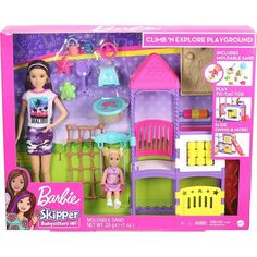 the barbie doll playset is in its box and it's ready to be played