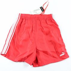 Puma Soccer Shorts Shorts New Available In Small Or Medium Measurements Are: 5 Inch Inseam Red And White Polyester Check Out My Other Items In My Store! Pumabox Summer Jogging Bottoms With Short Legs, Summer Jogging Shorts, Casual Red Gym Bottoms, Red Sportswear Athletic Shorts For Summer, Casual Red Gym Shorts, Red Sporty Bottoms For Training, Red Short Sportswear Bottoms, Red Summer Sportswear Activewear, Red Casual Athletic Shorts For Training