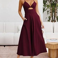 74%Polyester21%Viscose5%Elastane Feature- S=Us 4-6, M=Us 8-10, L=Us 12-14, Xl=Us 16-18, Xxl=Us 20-22 / Summer Dresses For Women 2023 / Maxi Dress For Women / Sleeveless Sun Dress / Beach Long Dress / Lightweight And Comfy Fabric / Deep V Neckline / Adjustable Spaghetti Strap / Cutout Design / Side Two Pockets / High Split / Shirred Back Waist / Backless / High Waist A-Line Shape / Only Light Color Lined / For Spring Summer Fall Cozy Womens Cocktail Dresses- Women Maxi Spaghetti Strap Dress Is Ma 2023 Maxi Dress, White Lace Maternity Dress, Party Maxi Dresses, Cutout Dresses, Green Evening Gowns, Romantic Maxi Dress, High Split Dress, Empire Maxi Dress, Summer Spaghetti