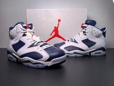 The Air Jordan 6 “Olympic” is set to arrive on shelves in less than a month. Last spotted in April, Nike has officially presented the sneaker in its red, white and blue build. In the time since our last update, a white and gold “Paris Olympics” version of the Air Jordan 6 also appeared and is expected to release shortly after this pair. Be sure to review our previous updates below for a complete breakdown of the sneaker and get ready as the shoe remains anticipated for an August 3 launch date via Nike SNKRS Jordan Olympic 6s, Jordan Slides, Vapour Max Nike, Air Jordans Women, Nike Sacai, Nike Snkrs, Low Air Jordan 1, Air Jordan 9, Paris Olympics