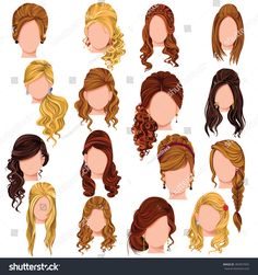 various hairstyles for women with long hair