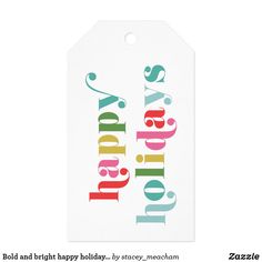 a tag with the words happy birthday on it