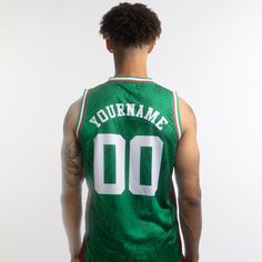 Combine your love of basketball by copping a Mexico Custom Basketball Jersey. Customize your own name and number on the jersey! It infuses breathable polyester with sweat-wicking technology to help keep you cool and dry whether you’re burning up the court or just keeping it casual around town. Don't sleep on this unique basketball jersey, available now at Jersey Nation while stock lasts!- Mexico Custom Basketball Jersey- Fully Sublimated Graphics: Team, Name, Number, logo- 100% polyester fabric- Casual Basketball Jersey With Team Logo, Collegiate Sleeveless Jersey For Sports Events, Collegiate Style Sleeveless Jersey For Sports Events, Casual Breathable Sleeveless Jersey, Casual Sleeveless College Jersey, Sleeveless Jersey With Team Logo For Sports Events, Sleeveless College Jersey With Team Spirit Style, Breathable Basketball Jersey For Sports Season, Sporty Sleeveless Jersey For Streetwear