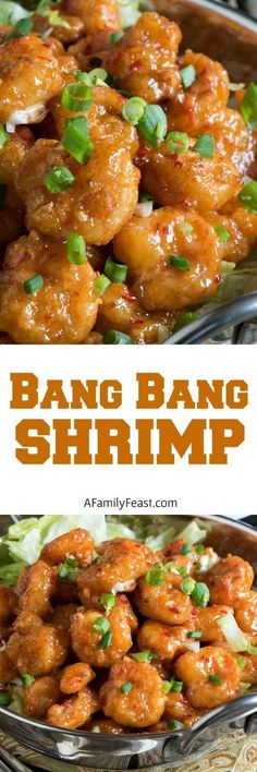 bang bang shrimp is an easy and tasty dinner that's ready in less than 30 minutes