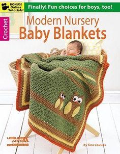 the cover of modern nursery blankets for babies