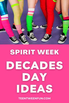 Show your school spirit with these outfit ideas for Decades Day. Whether you're dressing up as a hippie, punk, or disco queen, we've got you covered. There's something for everyone here. Decades Day Spirit Week, Decades Day Outfits, Decades Day, Disco Queen, Teen Fun, Activities For Teens, Back To School Backpacks, Back To School Essentials, Day Outfits