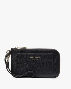 Ava Coin Card Case Wristlet | Kate Spade New York Kate Spade Leather Wallet With Card Slots, Kate Spade Leather Wallets With Card Slots, Leather Wristlet With Card Slots, Kate Spade Rfid Blocking Rectangular Wallet, Kate Spade Wallets With Zipper Closure, Kate Spade Wallets With Zipper Closure For Everyday, Classic Wristlet With Zipper Closure, Kate Spade Travel Wallet With Zipper Closure, Kate Spade Travel Wallets With Zipper