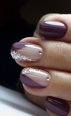 Cute Nails Spring, Spring Nails 2022, Summer Nails Inspiration, Summer Nails 2022, Nails For Bride, Summer Acrylic, Purple Nail Art, Wedding Nails French, Bridal Nail Art