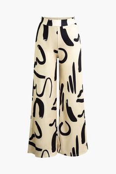 Trendy Bottoms, Outerwear Trends, College Fits, Casual Trends, Printed Wide Leg Pants, Knit Mini Dress, Knitwear Tops, Sheer Fabric, List Style