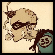 Tank Girl Days Left, Tank Girl, 12 Days, 21st Century, Piercings, Mask, Tumblr, Tattoos, Art