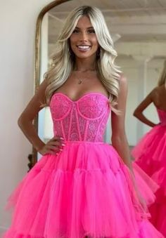 *Servicio personalizado y pedido urgente. Contáctanos:

 prommirror@outlook.com

 Este vestido se puede hacer a medida, no hay costo adicional por personalizar el tamaño y el color.

 1. Si es un color personalizado, tenga en cuenta el color y la tarjeta de color.

 2. Tamaño: tamaño estándar o tamaño personalizado, si el vestido está hecho a medida, debemos dimensionarlo de la siguiente manera:

 *Busto__________pulgadas/cm

 *Cintura __________pulgadas/cm

 *Caderas __________pulgadas/cm

 *Pezón a pezón__________pulgadas/cm

 *Hombro a busto:_______cm/pulgada (medido desde la mitad del hombro hasta el pezón)

 *Hombro a cintura:_______cm/pulgada (medido desde la mitad del hombro hasta la cintura natural)

 *Hombro a hombro _______pulgadas/cm (medido desde la espalda)

 *Hueco al piso ( Pink Party Ball Gown With Sheer Bodice, Pink Ball Gown With Sheer Bodice For Party, Pink Corset Dress For Prom And Homecoming, Pink Corset Dress For Homecoming And Prom, Homecoming Corset Dress With Tulle Skirt For Prom Season, Tulle Corset Dress For Prom And Homecoming, Tulle Corset Dress For Homecoming And Prom Season, Pink Ball Gown Corset Dress For Party, Homecoming Gown With Corset Back In Tulle