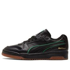 PUMA Butter Goods x Slipstream Low 'Black' 381787-02 (SNKR/Low Top/Non-Slip/Crossover/Shock-absorbing) Black Low-top Skate Shoes For Training, Black Skate Shoes With Boost Midsole For Sports, Functional Black Skate Shoes For Sneaker Matching, Black Breathable Skate Shoes For Sports, Breathable Black Skate Shoes For Sports, Black Skate Shoes With Rubber Sole For Outdoor Activities, Black Skate Shoes With Rubber Sole For Outdoors, Sporty Black Skate Shoes For Training, Black Synthetic Skate Shoes For Sports