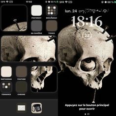 an image of two skulls in black and white with the words 10116 on it