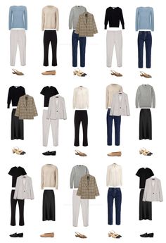 Soon Post, Clothes Basics, Capsule Wardrobe Accessories, Working Outfit, Mode Ab 50, Workwear Capsule Wardrobe, Workwear Capsule, Minimalistic Fashion, Business Professional Outfits