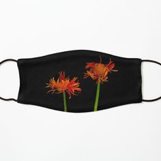 Get my art printed on awesome products. Support me at Redbubble #RBandME: https://www.redbubble.com/i/mask/Daisy-Gossip-Dark-Floral-by-LindasPhotoArt/23795155.F8Y4C?asc=u Mask For Kids