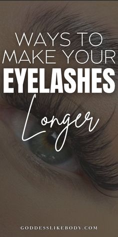 Learn effective tips and tricks on how to make your eyelashes look longer with simple makeup and beauty techniques. Perfect your lash game with these expert suggestions. Eyelashes Longer, Eyelash Tips, Perfect Eyelashes, How To Do Makeup, Natural Eyelashes, Longer Eyelashes, Long Lashes, How To Make Your, Simple Makeup