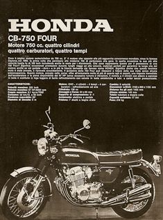 an advertisement for the honda motorcycle company, which is currently in use by its owners