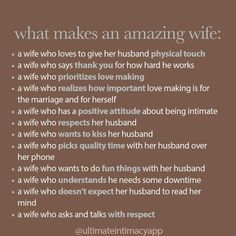 what makes amazing wife Building A Foundation Relationship, Before Marriage Things To Do, How To Prepare For Marriage, Things To Do Before Marriage, Spice Up Your Relationship, Happy Marriage Tips, Marriage Advice Quotes, Relationship Lessons, Relationship Therapy