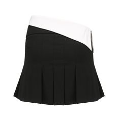 Black Olivia Skirt | Nana Jacqueline Designer Wear Fitted Accordion Pleats Mini Skirt For Work, Party Mini Skirt With Pleated Hem, Chic Pleated Hem Mini Skirt, Chic Stretch Pleated Mini Skirt, Fitted Mini Pleated Skirt For Night Out, Asymmetrical Pleated Mini Skirt For Night Out, Asymmetrical Pleated Skirt For Night Out, Elegant Fitted Mini Tennis Skirt, Lined Mini Pleated Skirt For Night Out