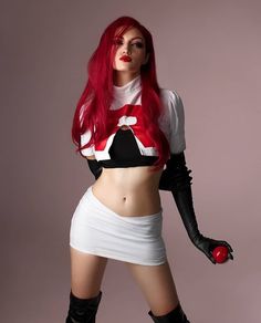 Jessie Team Rocket, Jessie Pokemon, Cosplay Pokemon, Pokemon Cosplay, Halloween Costume Outfits, Team Rocket, Cute Cosplay, Cosplay Ideas, Costume Outfits