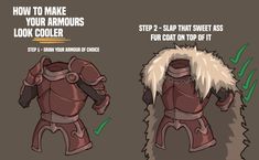 how to make your armors look cooler