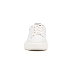 Step into the perfect blend of style and comfort with our Alvin men's lace-up casual sneakers. Faux Leather upper, Lace up closure for secure fit, Round toe, Faux Leather footbed, Rubber outsole | Men's New York and Company Alvin Casual Oxfords Shoes in White Size 11 Casual Plain Toe Sneakers With Vulcanized Sole, Casual Sneakers With White Sole, Casual Custom Sneakers With Textured Sole, Casual Plain Toe High-top Sneakers For Streetwear, Casual High-top Sneakers For Streetwear, Classic Sneakers With Laces For Spring, Classic Lace-up Sneakers For Spring, Spring Lace-up Shoes With Textured Sole, Modern Lace-up Custom Sneakers For Spring