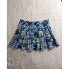 New Vintage Y2k Joe Benbasset Blue Patchwork Short Skirt 7 Side Zip Waist: 15" Across, 15" Long Fast Shipping From A Clean, Smoke-Free, Dog-Friendly Home. Hippie Goth, Y2k Mini Skirt, Patchwork Shorts, Punk Vintage, Short Skirt, Dog Friendly, New Vintage, Side Zip, Vintage Y2k