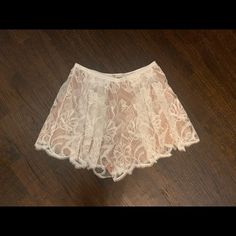 Reposhing This Item I Purchased From @Racingitoff. Loved It, But Ready To Rotate For Something New. Questions? Leave A Comment Below! Leave A Comment, Lace Shorts, Something New, Womens Shorts, Cream, Lace, Women Shopping, Color