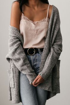 Classic Ootd, Outfit Wishlist, Cardigan Outfits, Outfits 2022, 2020 Fashion, Cardigan Long, Cozy Outfit, Inspiration Style, Outfits Summer