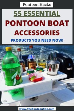 the 5 essential pontoon boat accessories that you need to know about in your boating trip