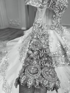 Wedding Dresses Layered, Cathedral Length Wedding Dress, Dresses Layered, Quinceanera Themes Dresses, Say Yes To The Dress, Dress Train, Bespoke Wedding Dress, Pretty Quinceanera Dresses, Puffy Skirt