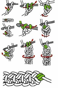 the instructions for how to tie a knot in different ways, including directions and pictures