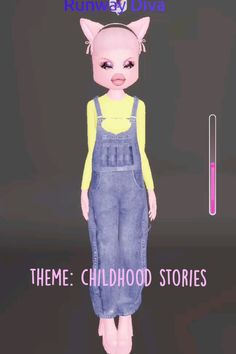 dti theme: childhood stories Dti Theme 2014 Vibes, Childhood Story Dress To Impress, Dti Theme 2020, Childhood Stories Dress To Impress, Dti Theme, Roblox Dress, Childhood Stories, Dress To Impress, Quick Saves