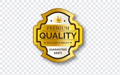 Premium Quality Badge PNG