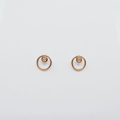 Full circle earrings, circle studs, diamond bezel studs, 14k circle diamond earrings, gold circle earrings, diamond bezel earrings Old English Letters, Timeless Earrings, Gold Chain Choker, Bezel Earrings, Dainty Choker, Initial Earrings, Circle Diamond, Woman Looking, Circle Studs