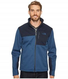 Brand New with tags.  The North Face Men's Apex Risor Softshell Jacket.  Color is Shady Blue/Urban Navy.  Size is Large.  Retail Price is $170.  Fast Free Shipping, 60 Day Returns, Long Time trusted seller. Extreme durability with windproof WindWall fabric and a virtually waterproof finish combine to make this a jacket a must for hiking in the elements. Standard fit is eased, but not sloppy, and perfect for any activity. WindWall wind-resistant fleece utilizes a unique f Functional Blue Outerwear For Outdoor Work, Blue Functional Outerwear For Outdoor Work, Waterproof Blue Outerwear For Outdoor Work, Blue Winter Outerwear For Outdoor Work, Navy Outerwear For Outdoor Activities, Blue Sport Coat For Outdoor Activities, Blue Fall Track Jacket For Outdoor, Sporty Blue Outerwear With Zip Fly, Functional Blue Fleece Jacket