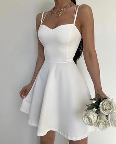 White Formal Dress Short, White Dama Dresses, Dama Dresses For Quince, Damas Dresses For Quince, Promotion Dresses, Confirmation Dresses, Damas Dresses, Grad Dresses Short, Fancy Short Dresses