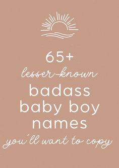 Wanna know the most handsome cool boy names we are seriously crushing on for 2024? These totally edgy boy names are the cool baby names for boys that you don't hear every day - whether you love cute baby names, unique baby names, or majorly uncommon baby names, this full list of badass baby names and meanings for boys will give you tons of name inspiration for that sweet little one of yours! Four Letter Boy Names, Baby Boy Names Christian, Strong Names For Boys, Baby Names With K, Nicknames For Babies, Royal Names Boys, Names With Cool Meanings, Beach Boy Names, Old Fashioned Male Names